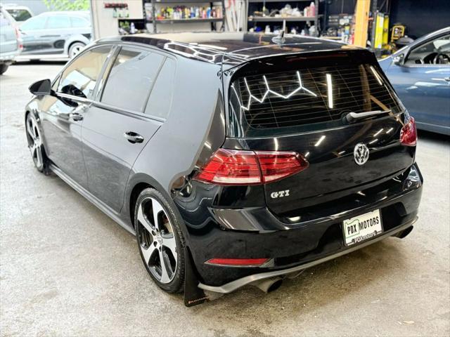 used 2018 Volkswagen Golf GTI car, priced at $14,500