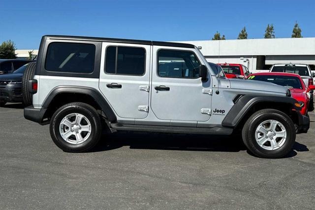 used 2023 Jeep Wrangler car, priced at $36,445