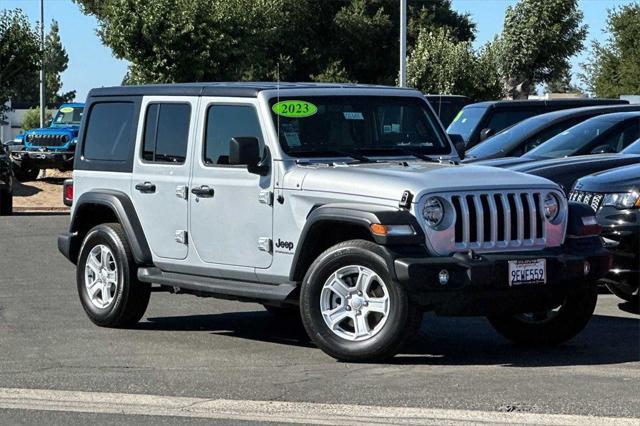 used 2023 Jeep Wrangler car, priced at $36,445