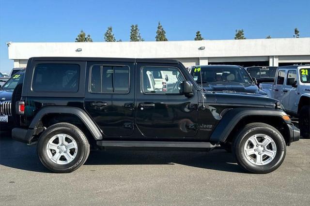 used 2022 Jeep Wrangler Unlimited car, priced at $33,503