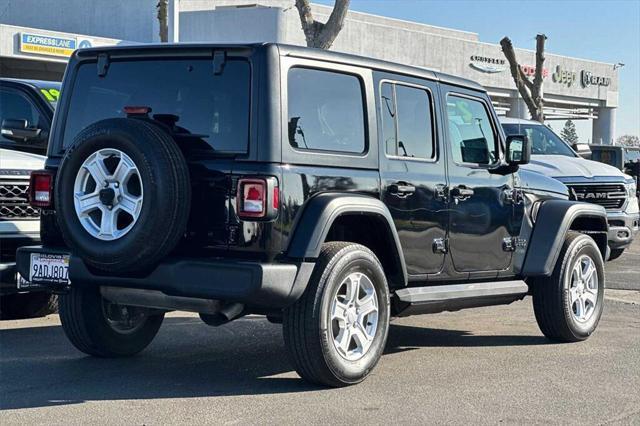 used 2022 Jeep Wrangler Unlimited car, priced at $33,503