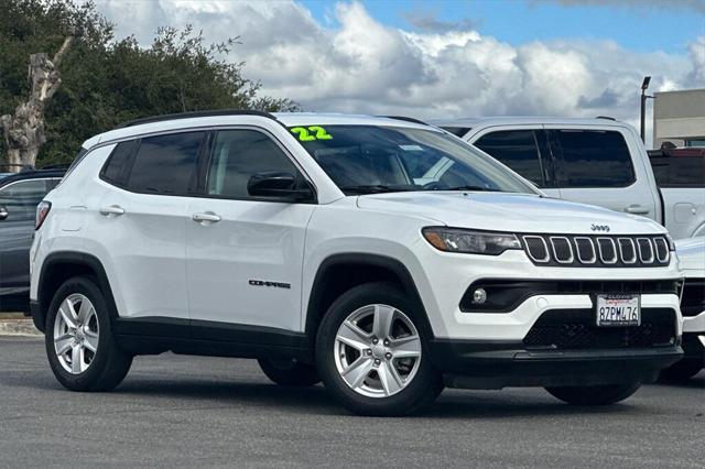 used 2022 Jeep Compass car, priced at $21,410