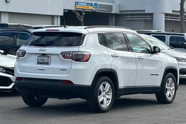 used 2022 Jeep Compass car, priced at $21,410