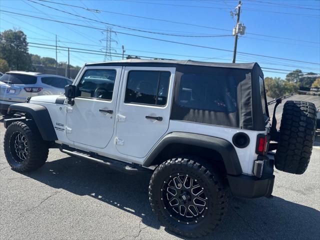 used 2015 Jeep Wrangler Unlimited car, priced at $16,950