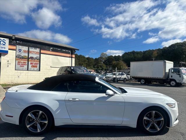 used 2017 Ford Mustang car, priced at $13,850