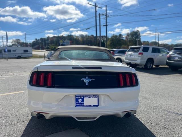 used 2017 Ford Mustang car, priced at $13,850