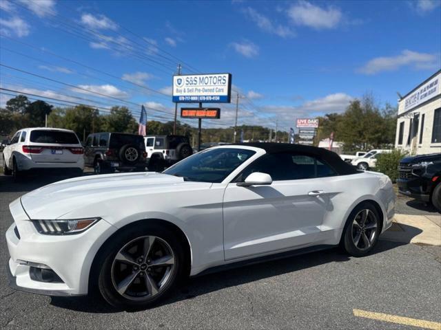 used 2017 Ford Mustang car, priced at $13,850