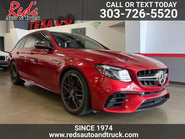 used 2018 Mercedes-Benz AMG E 63 car, priced at $83,999