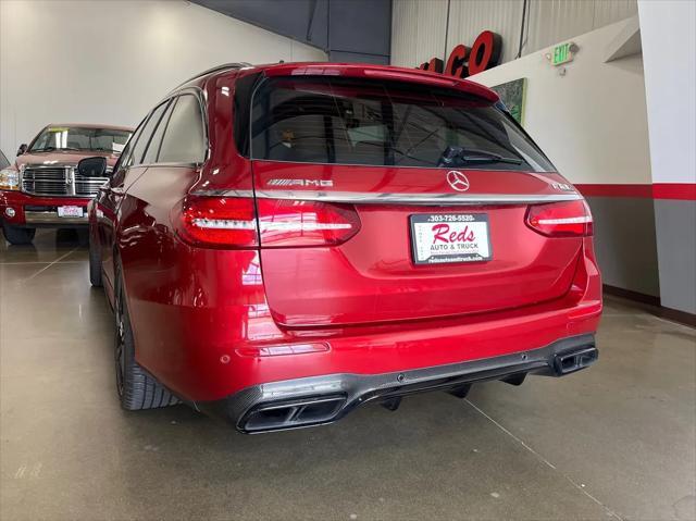 used 2018 Mercedes-Benz AMG E 63 car, priced at $83,999