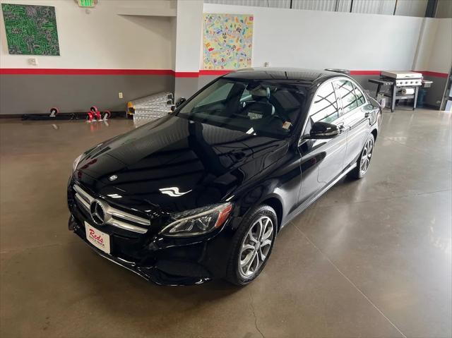 used 2015 Mercedes-Benz C-Class car, priced at $20,999