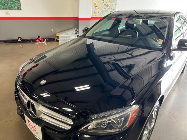 used 2015 Mercedes-Benz C-Class car, priced at $20,999