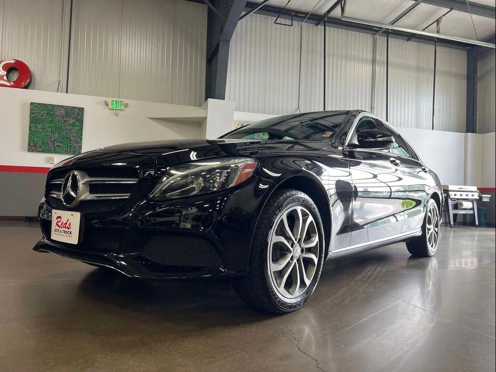 used 2015 Mercedes-Benz C-Class car, priced at $20,999