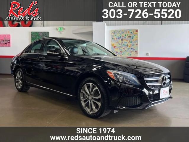 used 2015 Mercedes-Benz C-Class car, priced at $20,999