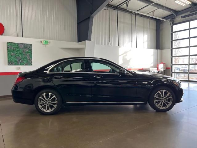 used 2017 Mercedes-Benz C-Class car, priced at $20,999