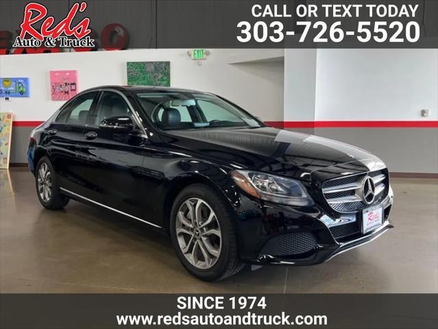 used 2017 Mercedes-Benz C-Class car, priced at $20,999