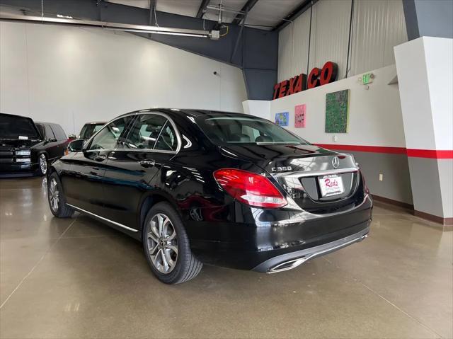 used 2017 Mercedes-Benz C-Class car, priced at $20,999