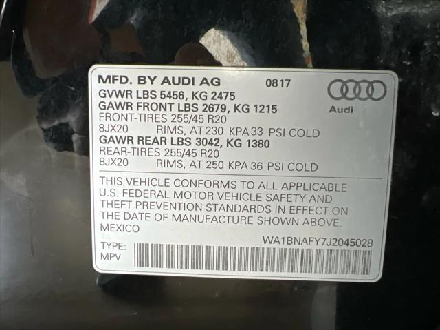 used 2018 Audi Q5 car, priced at $20,999
