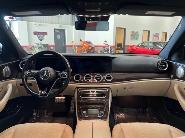 used 2021 Mercedes-Benz E-Class car, priced at $49,999