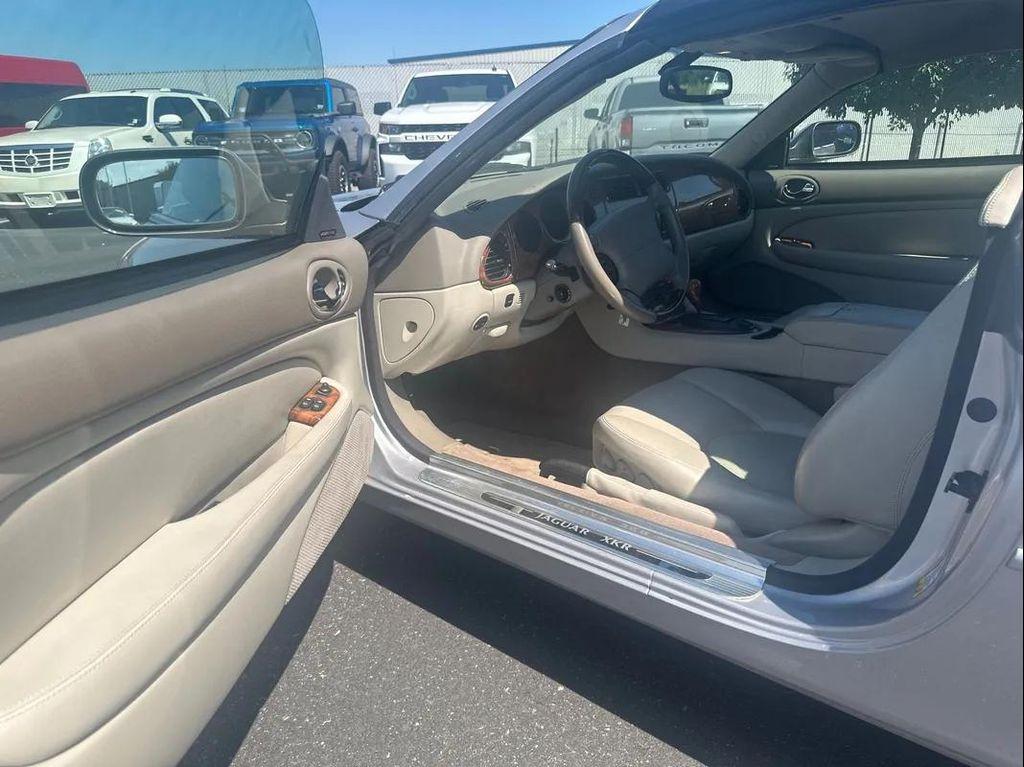 used 2001 Jaguar XKR car, priced at $15,999