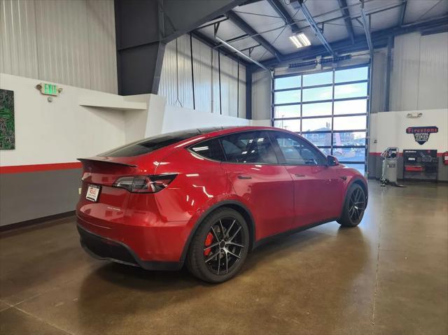 used 2020 Tesla Model Y car, priced at $28,999