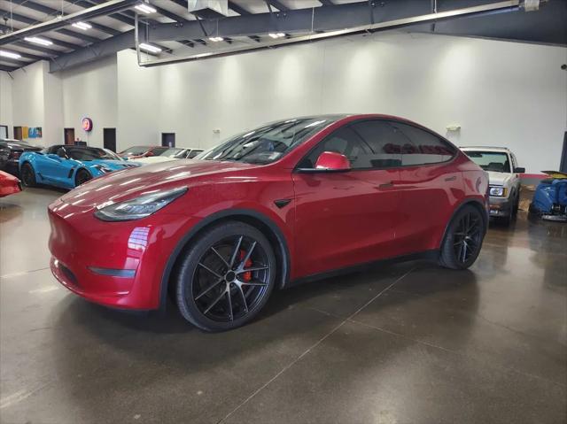 used 2020 Tesla Model Y car, priced at $28,999