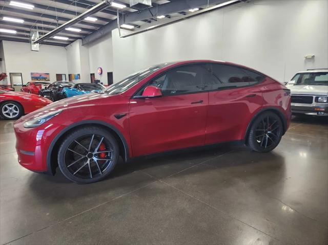 used 2020 Tesla Model Y car, priced at $28,999