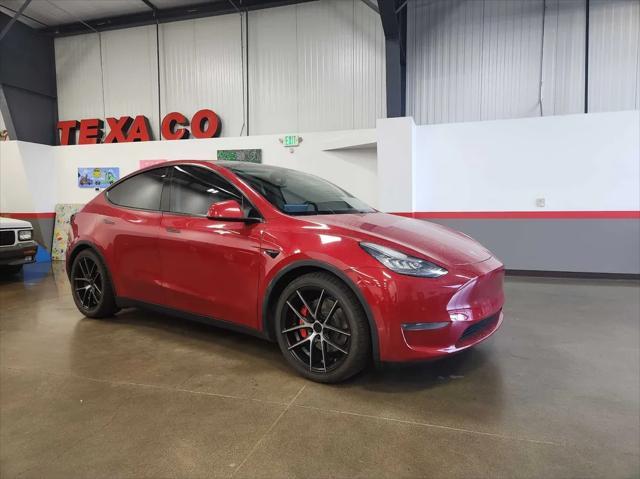 used 2020 Tesla Model Y car, priced at $28,999