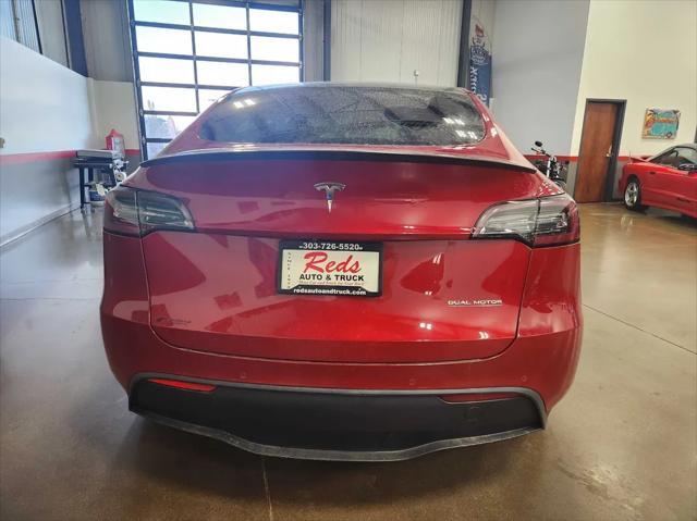 used 2020 Tesla Model Y car, priced at $28,999