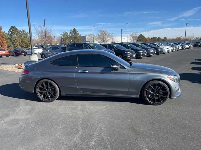 used 2018 Mercedes-Benz AMG C 43 car, priced at $30,999