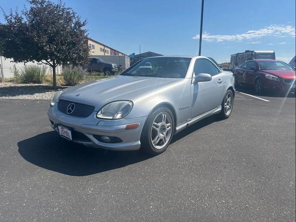 used 2002 Mercedes-Benz SLK-Class car, priced at $15,999