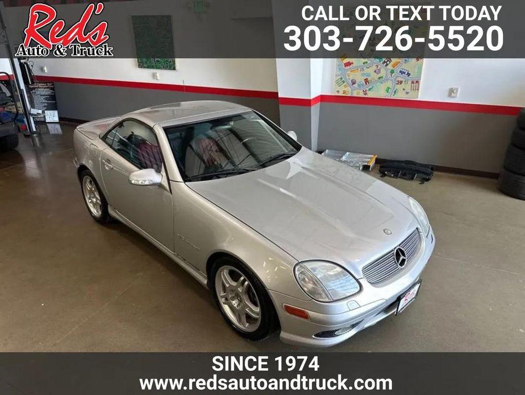 used 2002 Mercedes-Benz SLK-Class car, priced at $15,999