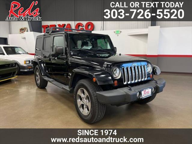 used 2016 Jeep Wrangler Unlimited car, priced at $27,799
