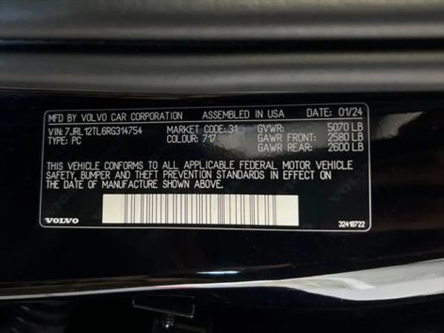 used 2024 Volvo S60 car, priced at $34,999
