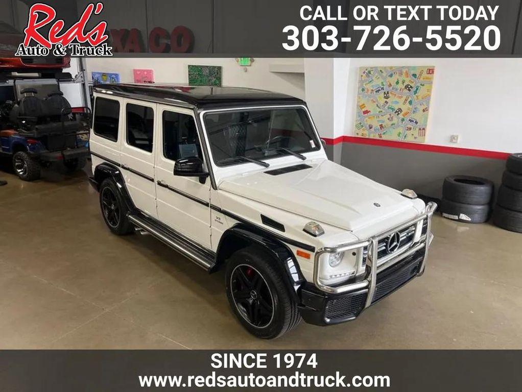 used 2017 Mercedes-Benz AMG G 63 car, priced at $81,999