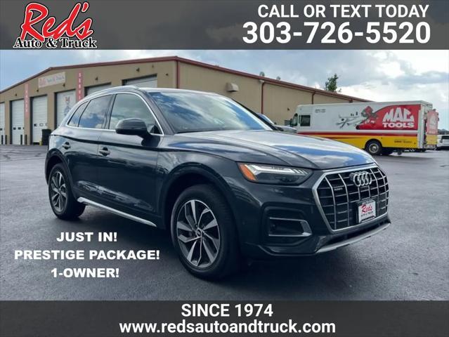 used 2021 Audi Q5 car, priced at $34,999