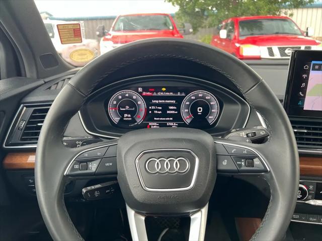 used 2021 Audi Q5 car, priced at $34,999