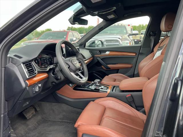 used 2021 Audi Q5 car, priced at $34,999