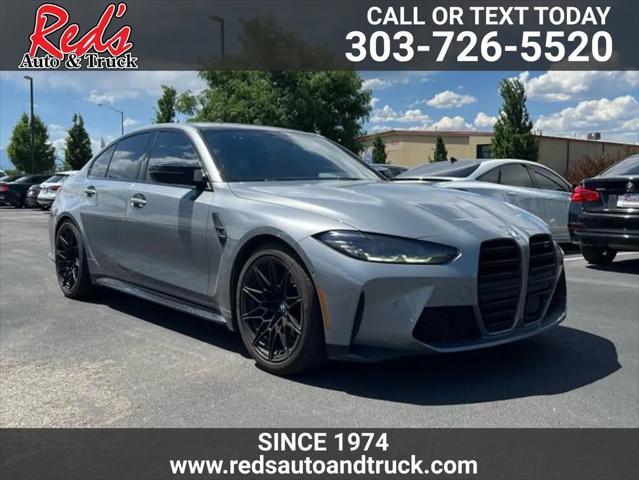 used 2022 BMW M3 car, priced at $69,999