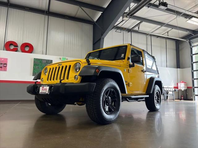 used 2015 Jeep Wrangler car, priced at $19,999