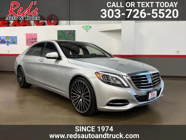 used 2015 Mercedes-Benz S-Class car, priced at $31,999