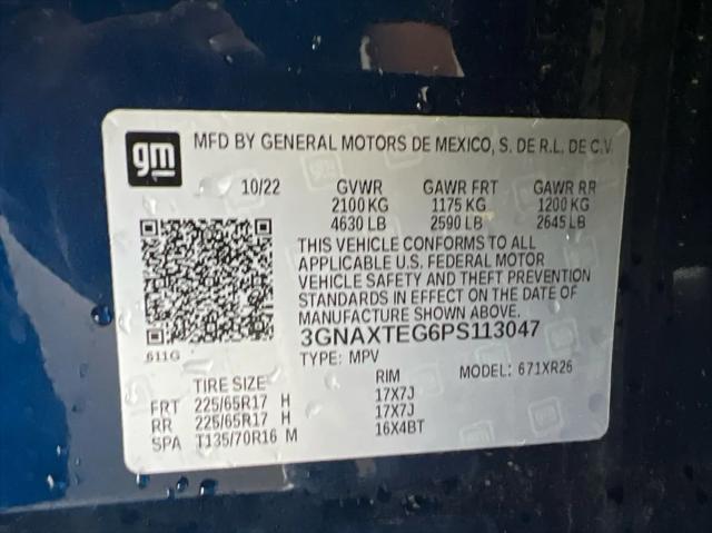 used 2023 Chevrolet Equinox car, priced at $25,999