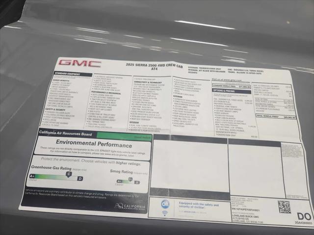 used 2025 GMC Sierra 2500 car, priced at $84,999