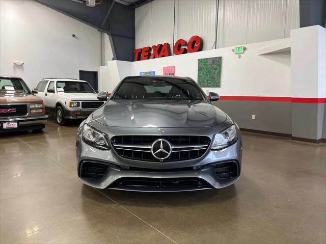 used 2018 Mercedes-Benz AMG E 63 car, priced at $52,999