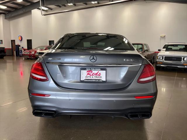 used 2018 Mercedes-Benz AMG E 63 car, priced at $52,999