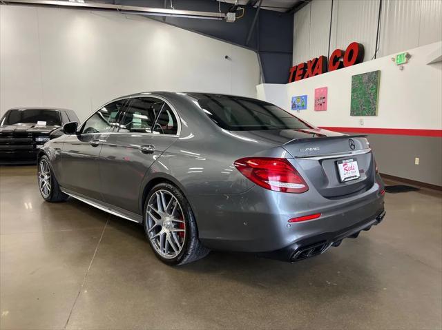 used 2018 Mercedes-Benz AMG E 63 car, priced at $52,999