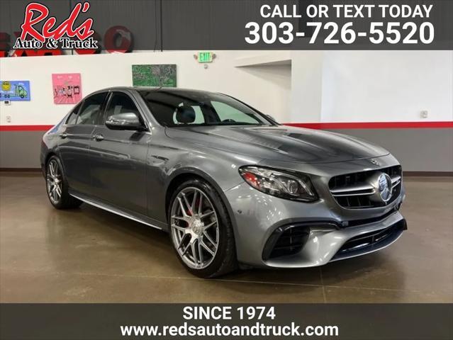 used 2018 Mercedes-Benz AMG E 63 car, priced at $52,999