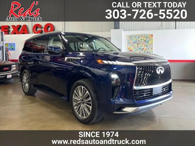 used 2025 INFINITI QX80 car, priced at $88,999