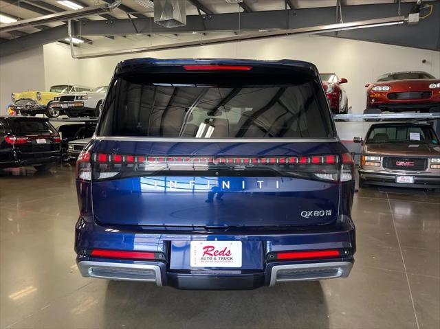 used 2025 INFINITI QX80 car, priced at $88,999