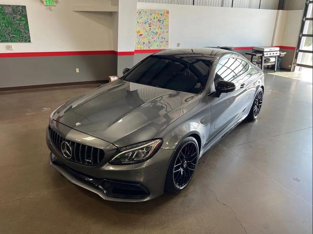 used 2017 Mercedes-Benz AMG C 63 car, priced at $45,999