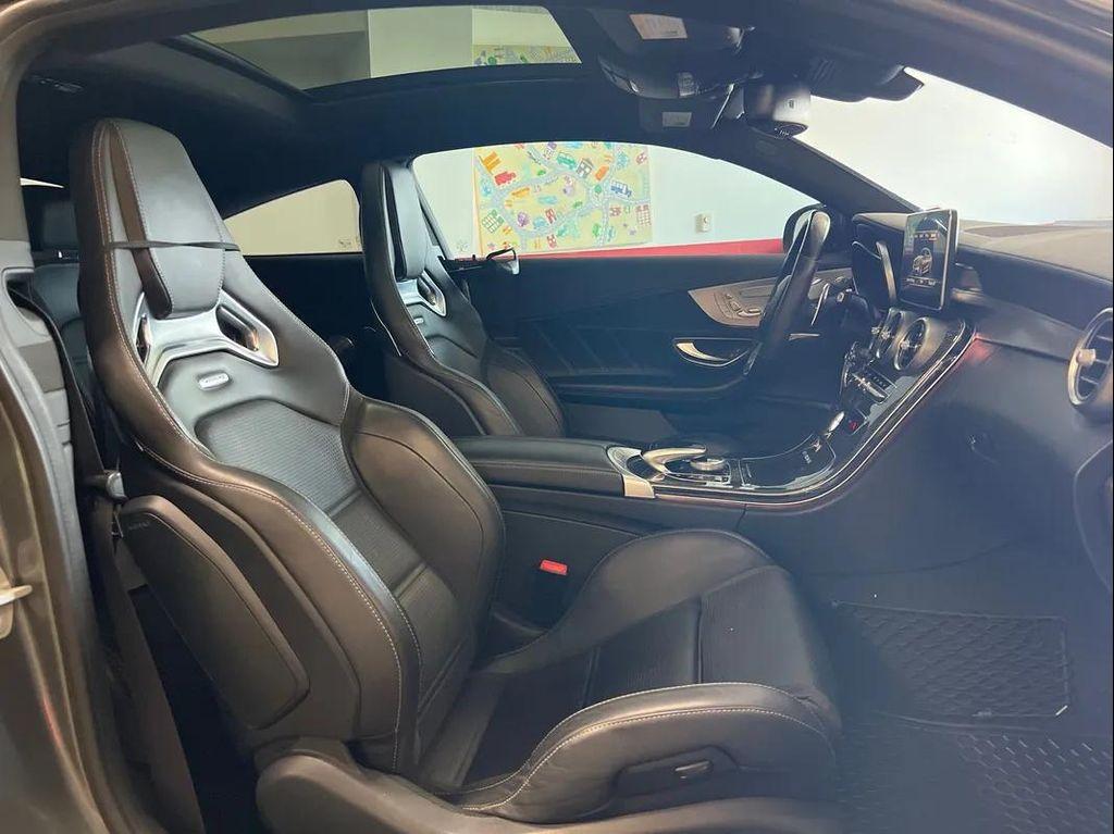 used 2017 Mercedes-Benz AMG C 63 car, priced at $45,999